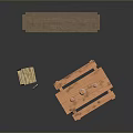 Wooden Outdoor Living Furniture Set With Swing Table Bench Ladder And Containers