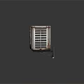 Computer Cooling Device With Dual Fans And Wooden Top Design