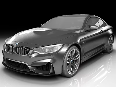 BMW Sedan Luxury Car 3d model