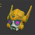 Bumblebee Transformers Robot Sci-Fi Robot Characters 3d model