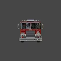 Red Southlake Fire Truck Number 22 Functional Vehicle Featuring Department Badge And Rescue Gear