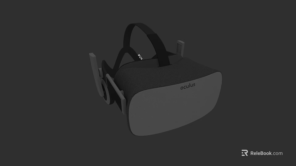 Oculus VR Headset Professional Virtual Reality Business Device For Commercial Use 3d model 