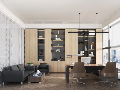 General Manager's Office Modern Office 3d model