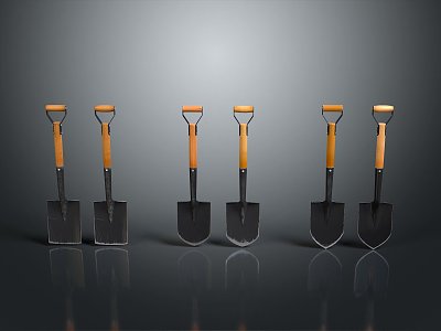 Shovel Soldiers Shovel Tools Hardware Tools Processing Tools model