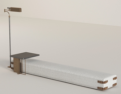 Modern bench 3d model