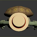 Turtle Cartoon Turtle Snapping Turtle Chickbill Turtle Reptile Cold Blooded Animal Reptile Class 3d model