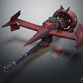 Modern aircraft science fiction aircraft science fiction aircraft aircraft 3d model