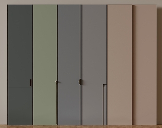 Modern cabinet door 3d model