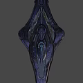 Futuristic Purple Fighter Jet With Sleek Aerodynamic Design And Glowing Accents