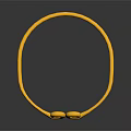 Elegant Gold Fashion Ring With Double Spiral Decorative Design For Accessories