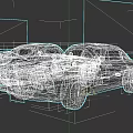 The Goosewing 1939 and 1956 Vintage Classic Cars 3D Rendered
