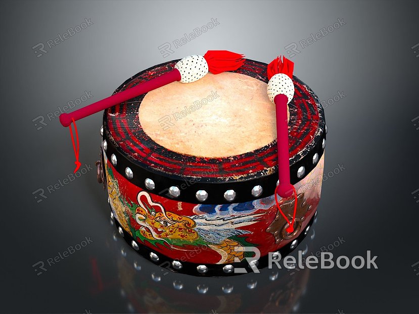 Wooden tambourine tambourine tambourine hand-cranked tambourine instrument tambourine tambourine music equipment music equipment model