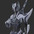 Futuristic Sci Fi Weapon Design With Mechanical Blade And Robotic Armor Details 3d model