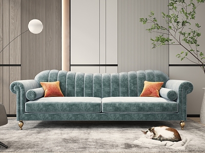 modern double sofa model