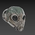 Sci-fi Helmet Pilot Helmet Insect Shape Hat Protective Helmet 3d model
