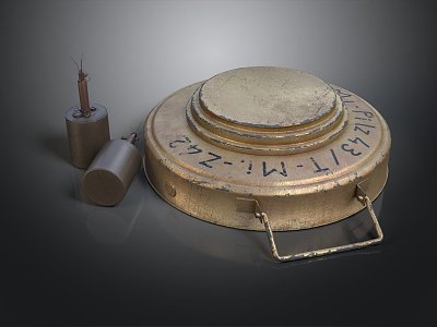 Mines Sci-fi Mines Dispatch Mines Naval Mines Suspended Mines Underwater Mines Military Items 3d model