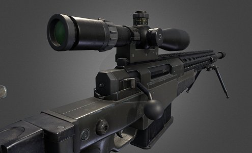 Weapon Sniper Rifle 3d model