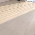 Light Colored Wooden Floor With Natural Wood Grain And Sunlight Patterns