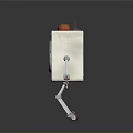 Robot Assistant Small Robot Butler Robot Butler Figure Game Figure 3d model