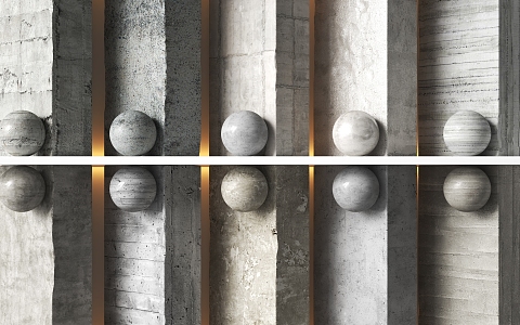 Concrete column 3d model