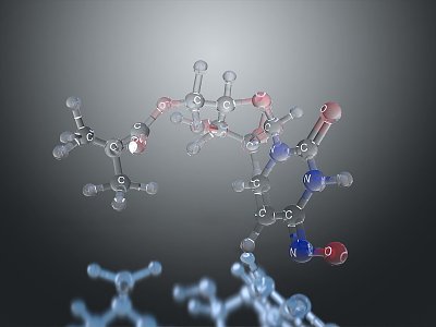 molecular chain gene chain digital daily necessities model