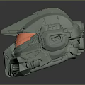 Sci-Fi Helmet Alien Helmet High Tech Helmet Game Helmet 3d model