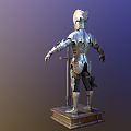 European armor armor suit armor suit 3d model