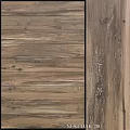 Wooden Components With Planked And Solid Grain Textures For Decorative Applications 3d model