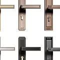 Various Door Handle Designs with Multiple Color Finishes for Home Decor