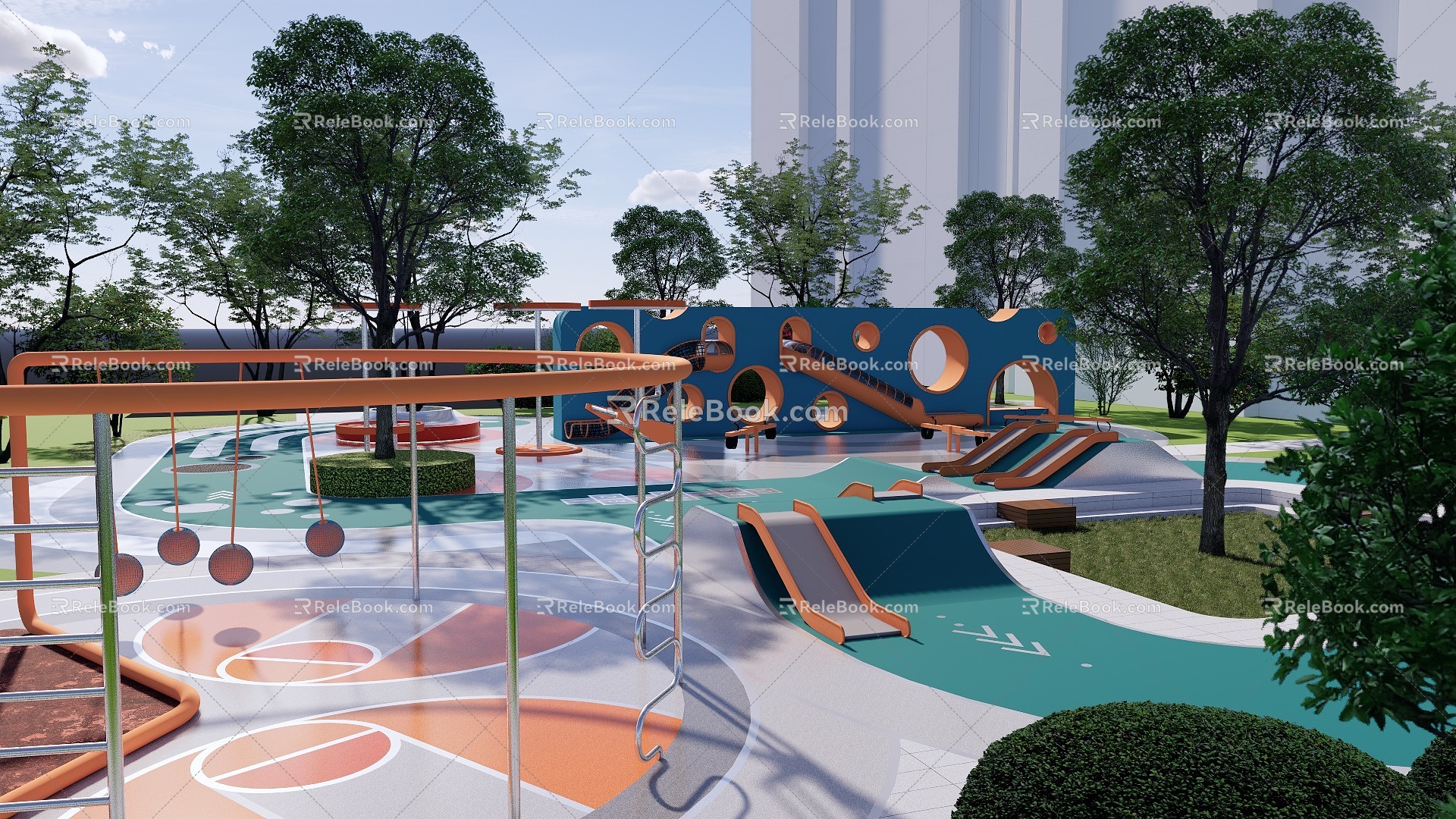 Modern Children's Activity Venue model