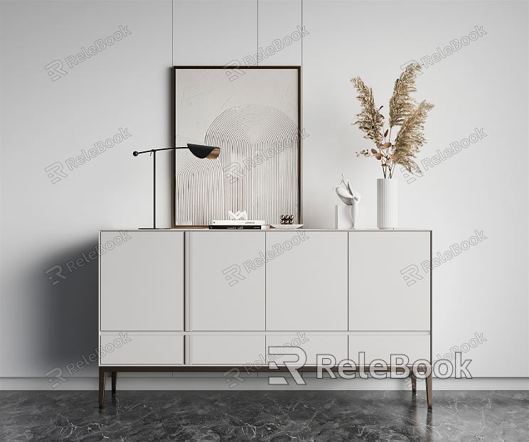 Modern Side Cabinet Side Cabinet Decorative Cabinet Storage Cabinet model