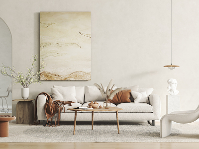 Nordic Living Room model