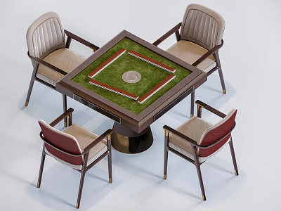 New Chinese Mahjong Table 3d model