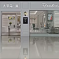 Elegant Modern Luxury Kitchen Showroom Displaying Premium Cabinets And Marble Islands