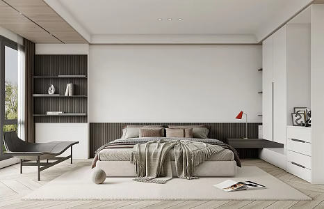 Modern Bedroom 3d model