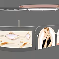 Luxury Jewelry Store Interior With Curved Display Counters Modern Stands And Marble Floor
