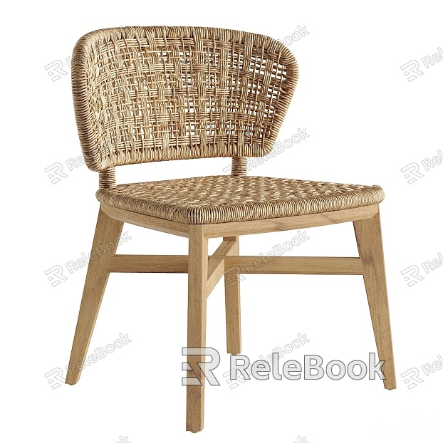 Modern single chair model