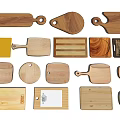Modern Chopping Board 3d model
