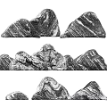 Decorative Rockery Stones With Natural Texture And Various Shapes For Garden