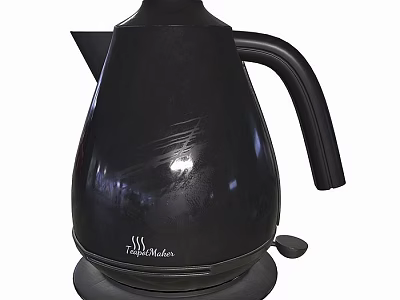 Black Tassimo Electric Kettle With Modern Design For Daily Use Electric Appliance 3d model