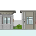 Guard Booth Guard Booth Guard Booth Guard Booth Gate Booth 3d model