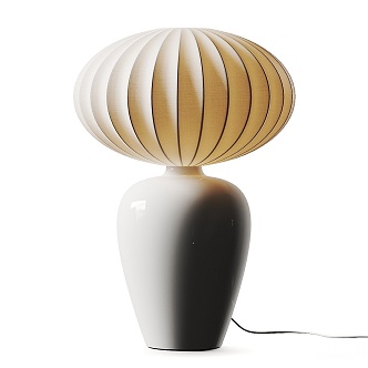 Bureau Modern Table Lamp Glass Table Lamp 3d model