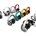 Over Ear Headphones With Various Colors And Styles For Audio Enjoyment