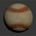 Durable Traditional Baseball Sport Equipment Featuring Red Stitching And Classic Design