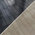 Dark And Light Colored Floor Tiles With Modern Design And Smooth Surface Finish