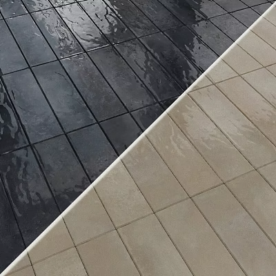 Dark And Light Colored Floor Tiles With Modern Design And Smooth Surface Finish 3d model
