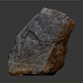 Rock Block Rock Block Rock Specimen Boulder Big Stone Block Rock Stratum Rock Stratum Rock Stratum Rock 3d model
