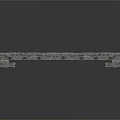 Natural Gray Spliced Wooden Stone Slab For Modern Kitchen Countertop Surface