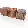 Wooden Storage Crates With Diverse Designs And Patterns For Home Use