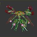 Mech Warrior Mech Soldier Machine Battlearm Mechanical Battlearm Machine Fighter Robot 3d model